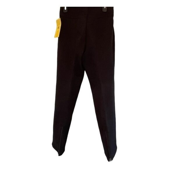 Vintage CB Sports Ski Snowboard Pants Black Wool Nylon Stretch Lycra Snow 12 - Picture 1 of 10